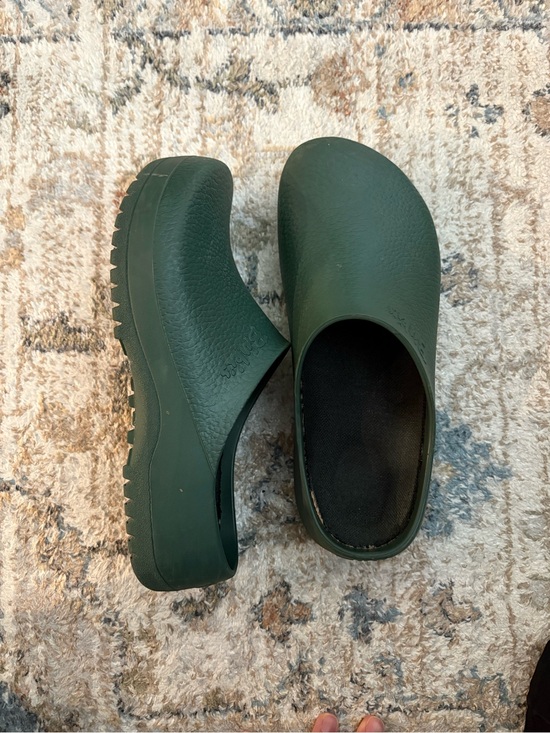 Birkenstock Shoes - Birkenstock Women's Dark Green Slip-On Clogs